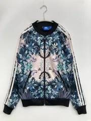 adidas アディダス ジャージ/トラックジャケット 163cm ブルー