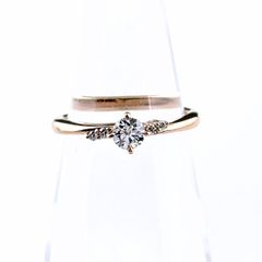 ケイウノ ダイヤモンド 0.244ct リング K.uno Rose 美女と野獣 - メルカリ