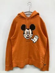 Disney ディズニー パーカー S オレンジ