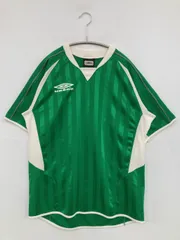 UMBRO アンブロ Tシャツ/カットソー S-M   胸囲88～92   身長165～170 グリーン