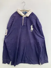 POLO ポロ ポロシャツ XL ブルー
