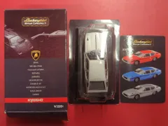 京商 1/64ランボルギーニ ミニカーコレクション2 ESPADA(シルバー)