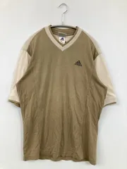 adidas アディダス Tシャツ/カットソー M カーキ
