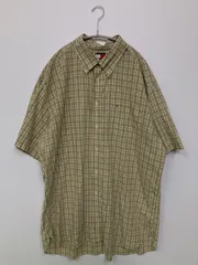 TOMMY HILFIGER トミーヒルフィガー シャツ/ブラウス XL ライトグリーン