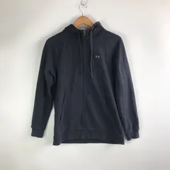 UNDER ARMOUR ジップアップパーカー メンズ XL ブラック 3201202603100007