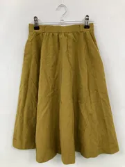 スカート ウエスト５６　丈５６ カーキ