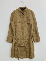 TOMMY HILFIGER トミーヒルフィガー シャツワンピース S/P ベージュ