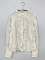 one after another NICE CLAUP ワンアフターアナザーナイスクラップ シャツ/ブラウス F ホワイト