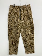グラミチ ニコアンド コラボサルエルナイロンパンツ 八分丈 ヒョウ柄 L