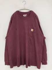 Carhartt カーハート Tシャツ/カットソー 2XL レッド