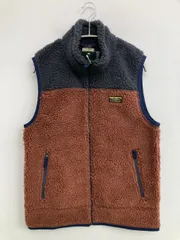 L.L.Bean エルエルビーン ベスト SM-REG ブラウン 無地 ブランドロゴ