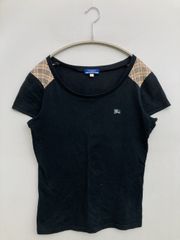 希少✨】バーバリーブルーレーベル ポロシャツ リブニット ノバ