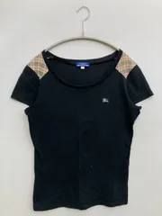 BURBERRY バーバリー Tシャツ/カットソー 38 ブラック