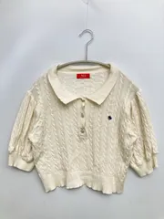 POLO ポロ ポロシャツ F ホワイト