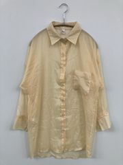 美品 GREENLABEL RELAXINGフレンチリネン100%シャツ | Mercari
