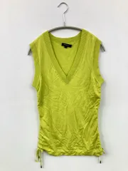 BURBERRY LONDON バーバリーロンドン ベスト 1 ライトグリーン 無地