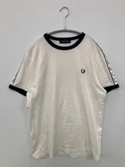 FRED PERRY フレッドペリー Tシャツ/カットソー M ホワイト