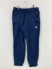 adidas アディダス スウェットパンツ L ネイビー 無地 ワンポイント ブランドロゴ スタンダード ハイウエスト ウエストゴム・紐