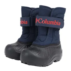 新品 コロンビア（Columbia） ジュニア ブーツ カジュアルシューズ チルドレンズ パウダーバグ スノーライト ストラップ BC6077 464（ネイビー/１４/Jr）