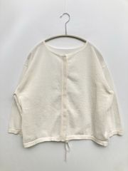 intoca. イントゥーカ　リネンコットン　ワイドスリーブカーディガン　ボレロ intoca. イントゥーカ リネンコットン ワイドスリーブカーディガン