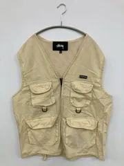 stussy ステューシー ベスト M ベージュ