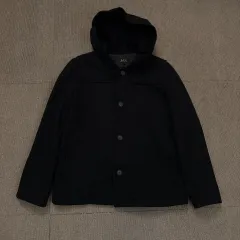 A.P.C. アーペーセー ウィメンズ フーデッド ウールジャケット