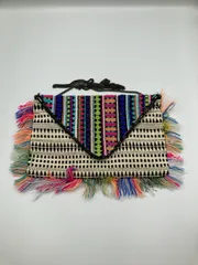 クラッチバッグ アイボリー