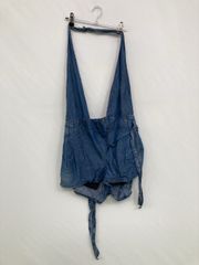 美品 DIESEL 半袖デニムオーバーオール つなぎイタリア製