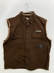 HARLEY-DAVIDSON ハーレーダビッドソン ノースリーブ XL ブラウン