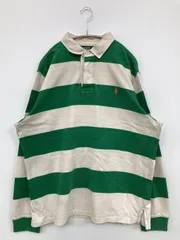 POLO ポロ ポロシャツ XL グリーン