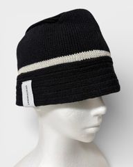 DESCENDANT 23AW POT HAT ディセンダント ハット 帽子 黒 ブラック BLACK ニット バケット
