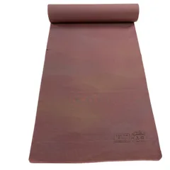 反物 秀品 小紋 雲文 ぼかし 薄小豆 正絹 【中古】