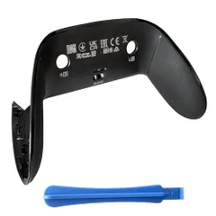 PS5 DualSense Edgeコントローラー用修理バックカバー、ソフトCDラバーグリップ付き交換用シェル、はがれや黄変を修正するスナップオンデザイン、ブラック、プレーヤー1個★tm