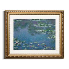 クロード・モネ 睡蓮 立体複製画 アート ビクター世界の名画