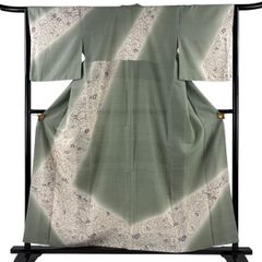 訪問着 美品 秀品 168cm 66cm 正絹