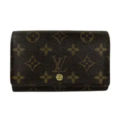 LOUIS VUITTON(ルイヴィトン) 2つ折り財布 モノグラム ポルト モネ・ビエ トレゾール M61730 レザー