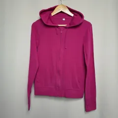 UNIQLO レディース 春秋用 フードジップアップ L
