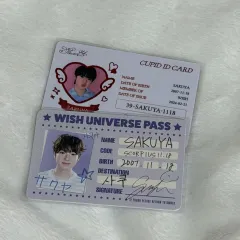 NCT WISH ステディキューピーIDカード＋2025 シーグリ Universeパス SAKUYA