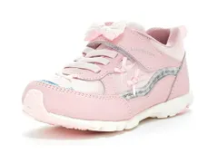 【moonstar】LUVRUSH LV 1233 PINK ムーンスター ラブラッシュ ピンク 子供靴 キッズ スニーカー スーパースター 抗菌防臭 軽量 運動会 女の子 シューズ