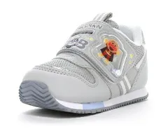 【moonstar】AP B57 GRAY ムーンスター グレー アンパンマン 子供靴 ベビー キッズ スニーカー シューズ ドキンちゃん チーズ バイキンマン カレーパンマン しょくぱんまん