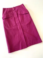 美品■MACPHEE マカフィー トゥモローランド 12-05-81-05703  定価14040円  タイト スカート size32/紫■◇レディース