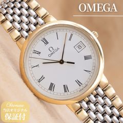 美品 稼働 OMEGA デヴィル 腕時計 スクエア デイト メンズ 3512 - メルカリ