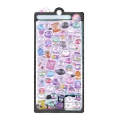 透明タイプ 手帳デコ おしゃれ 3D デコレーション 文房具 コレクション DIY 立体シール 自粘 防水 ギフト用 (BBW-01)