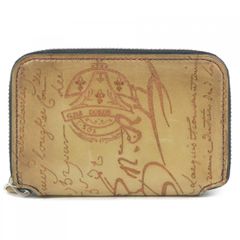 Berluti ベルルッティ Bロゴ スクリット メタル キーホルダー 美品