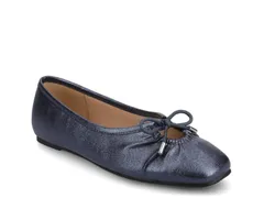 ジャーニー レディース シューズ パンプス Journee Callee Ballet Flat Navy ネイビー