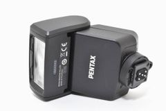 ☆美品☆ ペンタックス PENTAX AF201FG ブラック オートフラッシュ