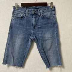 (^w^)b Levi's リーバイス デニム ハーフパンツ ジーンズ ブルー カットオフ レディース サイズ w29 L32 OM10977HG