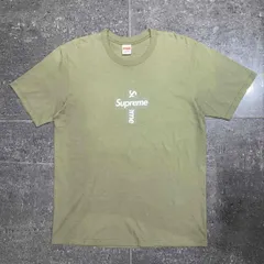 Supreme 20aw Cross Box Logo Tee Size-L シュプリーム クロスボックスロゴ半袖Tシャツ 南堀江店