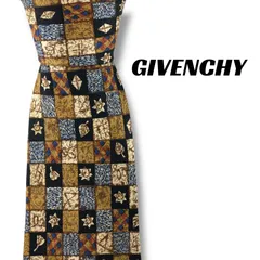 【8102】良品！ジバンシー　ネクタイ　ブラウン系