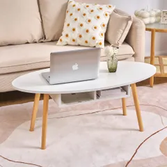 幅120x奥行き50x高さ42CM センターテーブル 収納付き コーヒーテーブル 組立簡単 ローテーブル 省スペース 一人暮らし VECELO おしゃれ